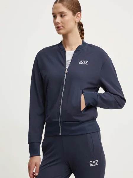Sportovní tepláková souprava Emporio Armani tmavomodrá