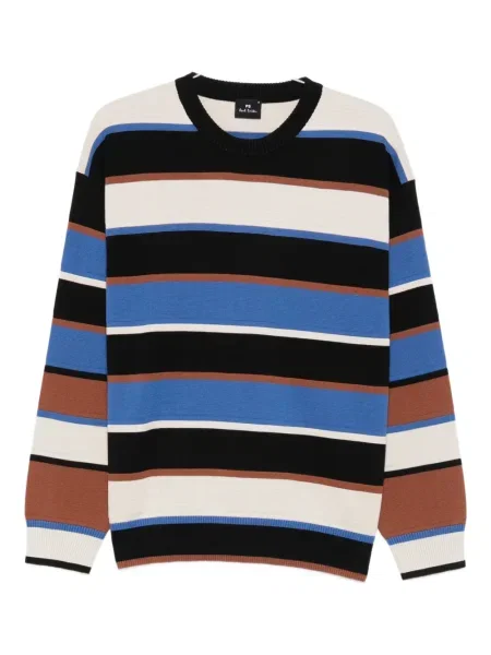 Пуловер Ps Paul Smith на райета черно