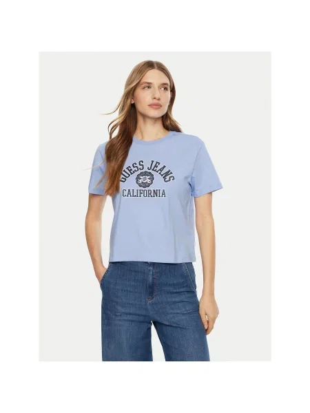 T-Shirt Guess μπλε