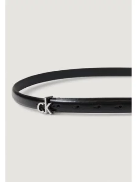 Calvin Klein Dámský Ck Buckle Skinny Belt černá
