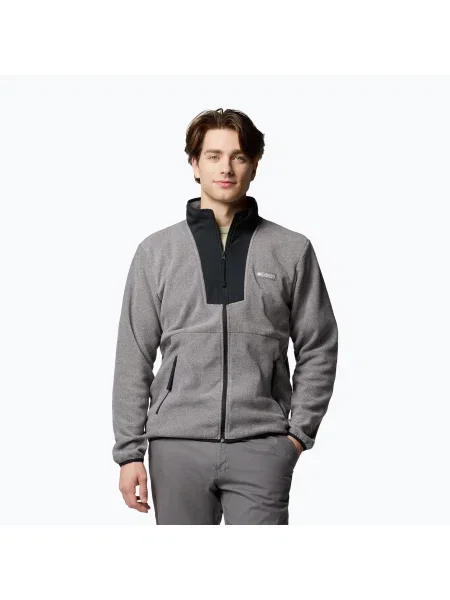 Hanorac din fleece Columbia din fleece negru
