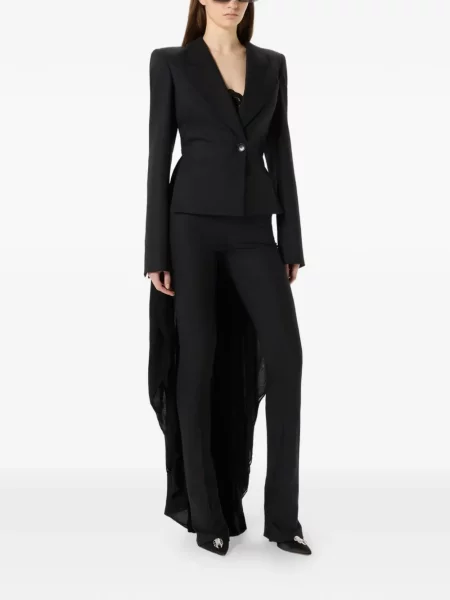 Sacou Blumarine asimetric negru