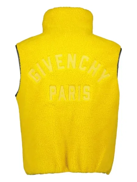 Vestă Givenchy din fleece galben