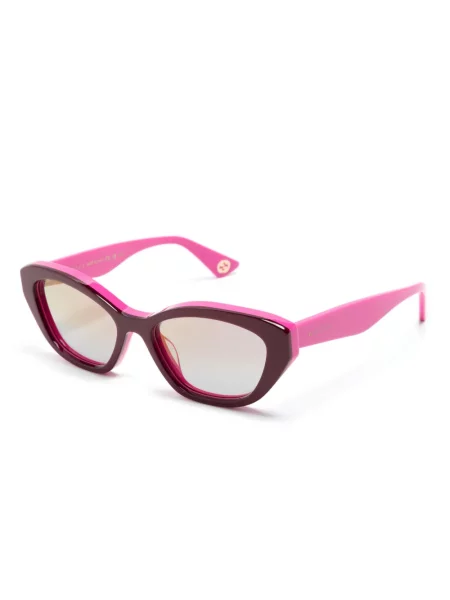 Saulės akiniai Gucci Eyewear violetinė