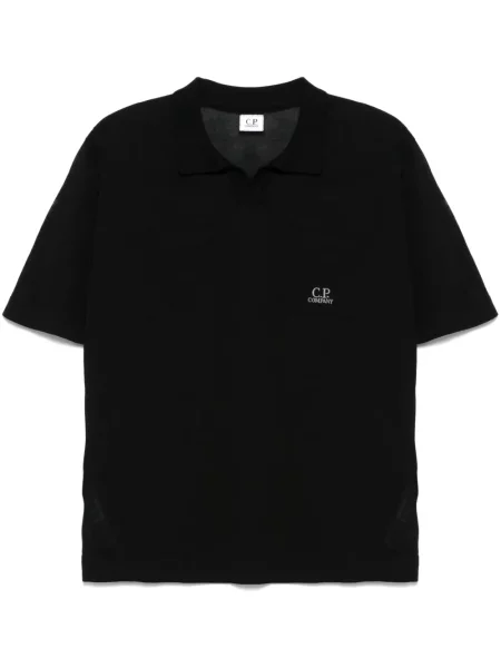 Tricou C.p. Company cu broderie negru