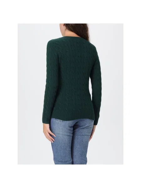 Polo Ralph Lauren sweter z dodatkiem kaszmiru zielony