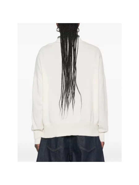 Sweter Be You z kaszmiru biały