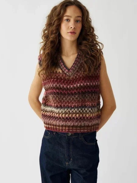 Noella Mellény Gio rozsdavörös