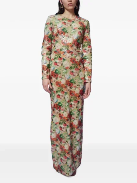 Rochie Rosetta Getty cu paiete cu model floral