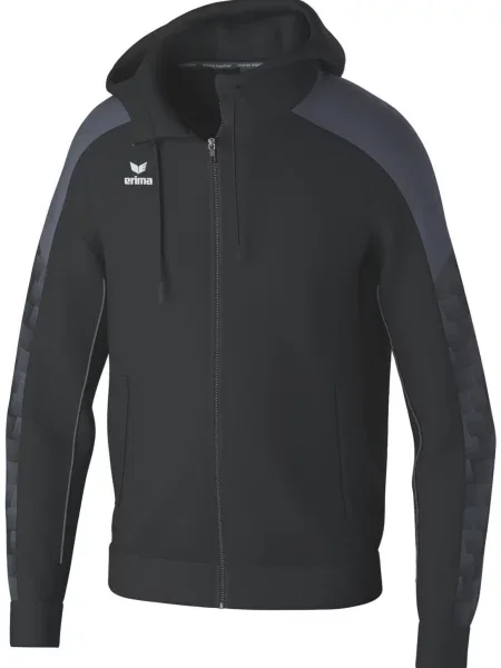 Bluza dresowa z kapturem Erima Evo Star czarna