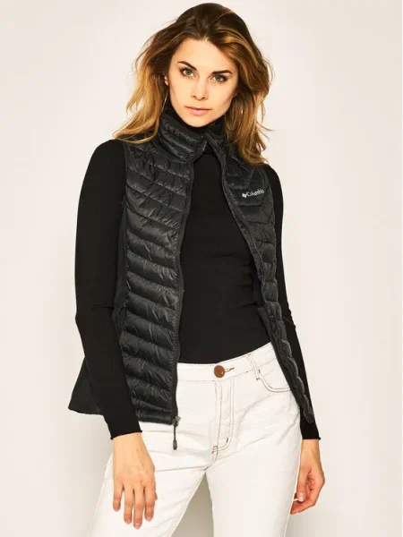 Columbia Vestă Powder Pass Vest negru