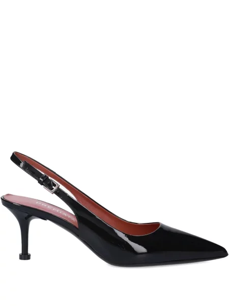 Pantofi cu toc Premiata din piele de lac negru