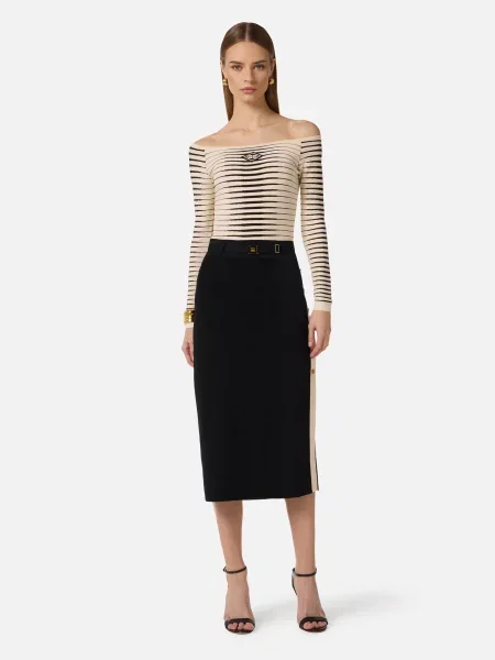 Боді Elisabetta Franchi бежеве