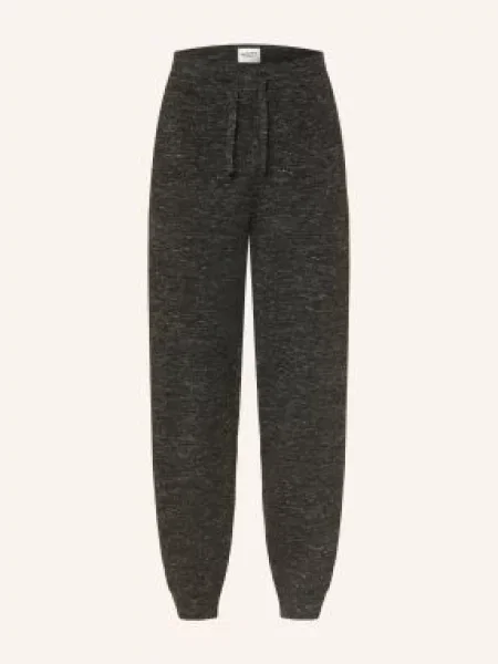 Marant Étoile Pletené Kalhoty Kira Ve Stylu Joggingových Kalhot černá