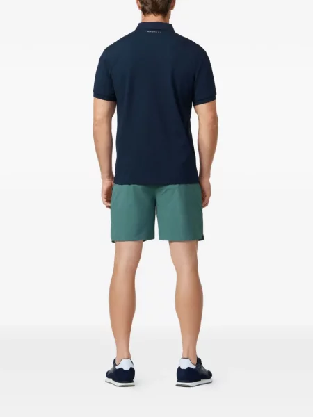 Tricou polo Hackett London cu dungi albastru