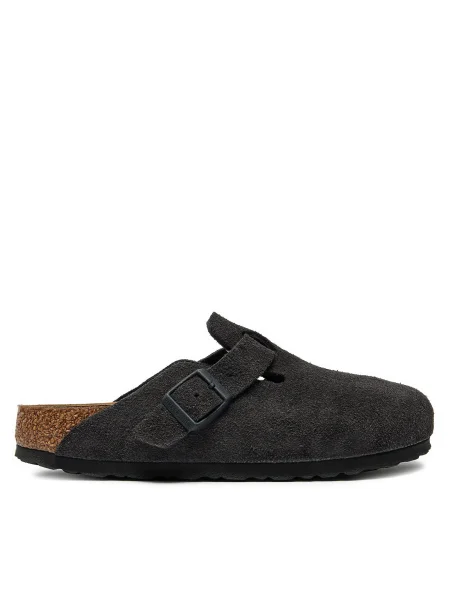 Zamatové tenisky Birkenstock sivá