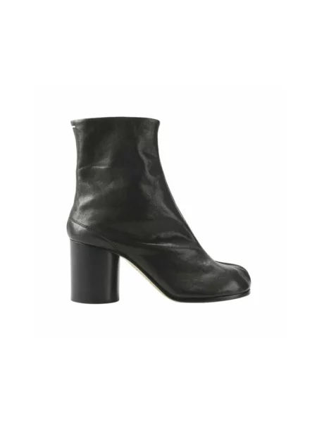Buty do kostki Maison Margiela skórzane czarne