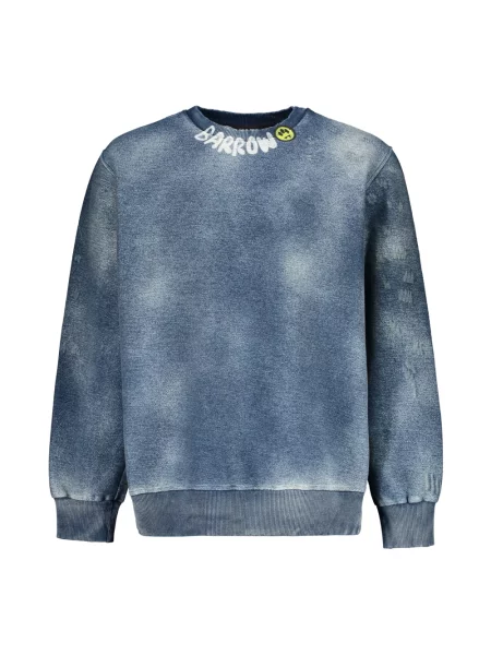 Bluza Barrow z logo niebieska