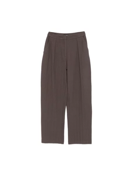 Spodnie Emporio Armani szare