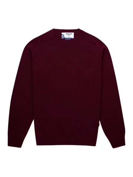Sweter Sebago wełniany czerwony
