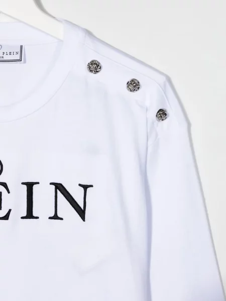 Koszulka dziecięca Philipp Plein biała