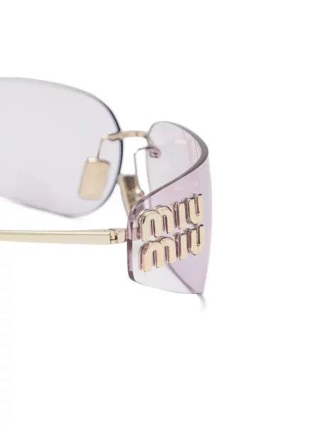 Ochelari de soare Miu Miu Eyewear auriu