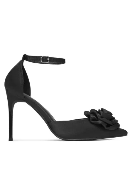 Čevlji z visoko DeeZee črna