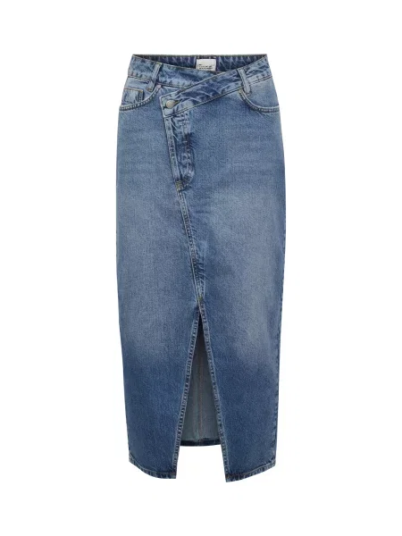 My Essential Wardrobe Sukňa Louis denim modrá