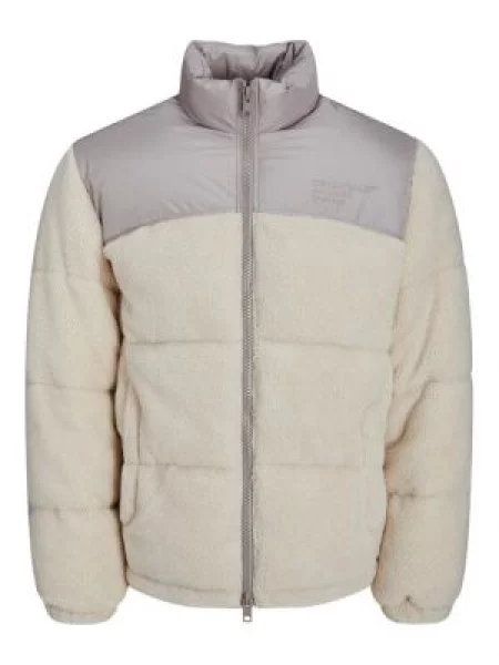 Jack&Jones Pūkinė striukė smėlio