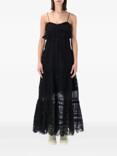 Rochie Marant Etoile cu broderie negru