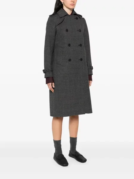 Palton Sandro de cristal gri