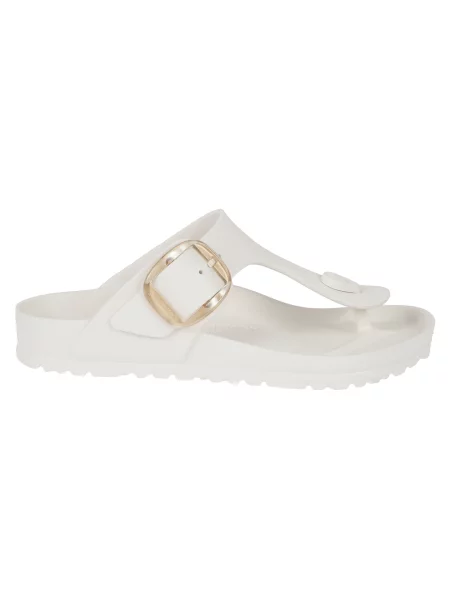 Birkenstock Japonki Gizeh Big Buckle biały