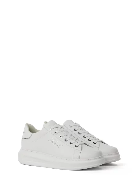 KARL LAGERFELD Sneakersy Kapri biela