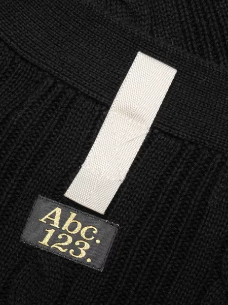 Cardigan Advisory Board Crystals tricotate de cristal negru