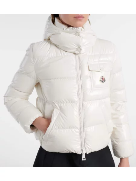 Geacă cu puf Moncler alb