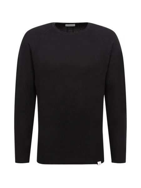 NOWADAYS Pulover Honeycomb negru alb
