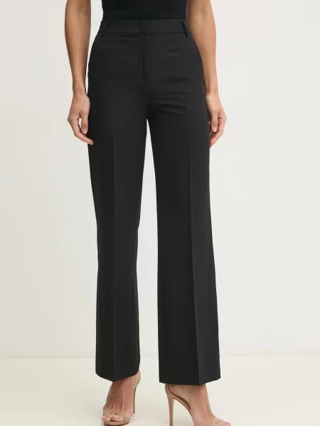 Sisley pantaloni pentru femei negru