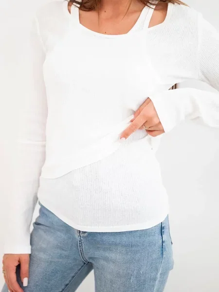 Bluza Kesi Włoski bijela