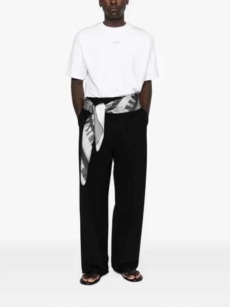 Tricou Drole De Monsieur cu imagine alb