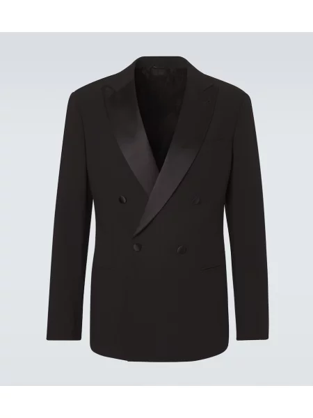 Costum Giorgio Armani de lână negru