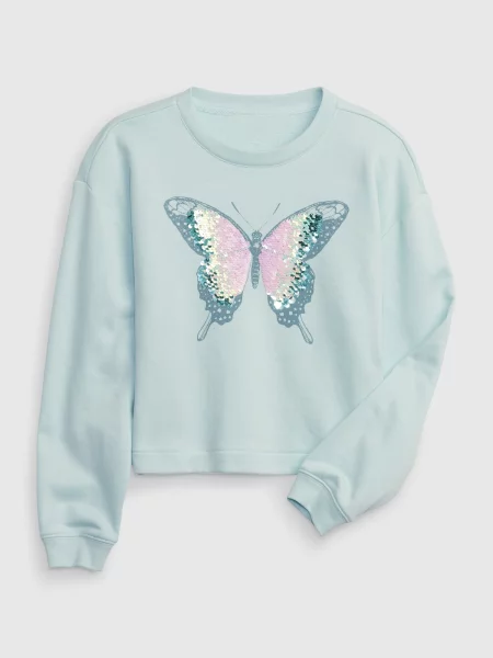 Bluza Gap z cekinami szara