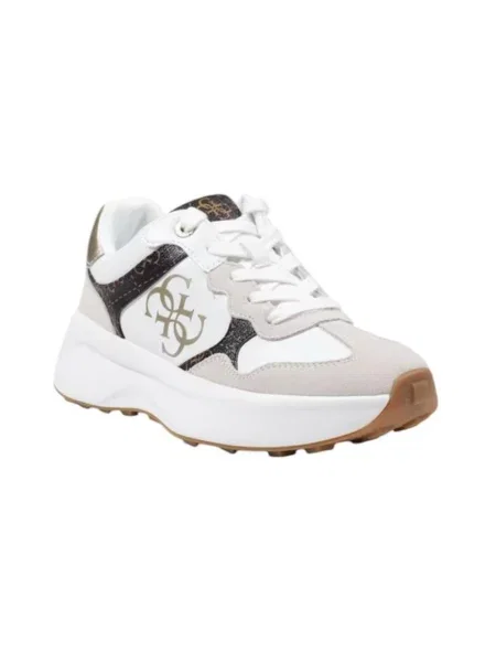 Sneakersy Guess zamszowe z logo