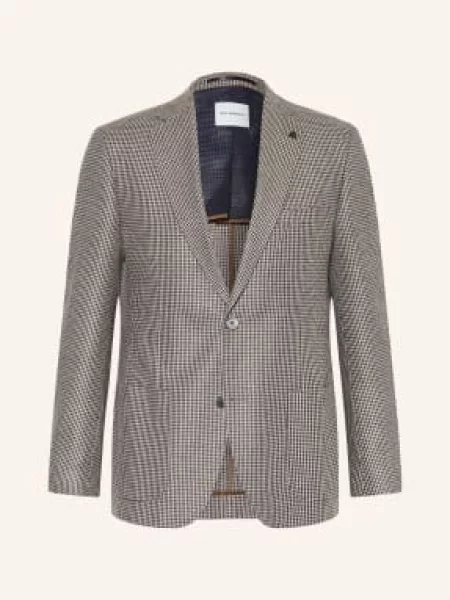 Roy Robson Sako Regular Fit S Hedvábím krémová / khaki / tmavě modrá