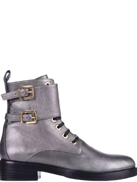 Ботинки Eddy Daniele серебряные