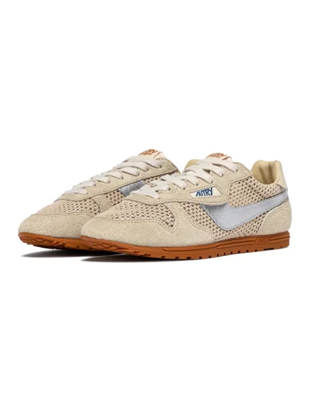 Sneakersy Autry skórzane beżowe