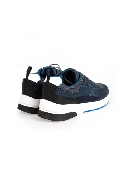 Sneakersy Geox skórzane niebieskie