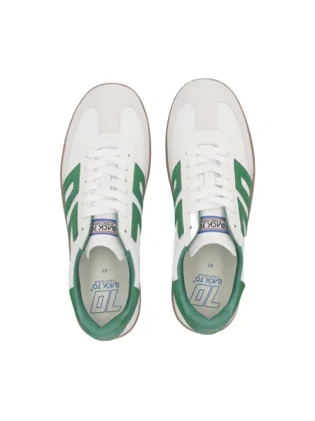 Sneakersy Back70 zamszowe białe