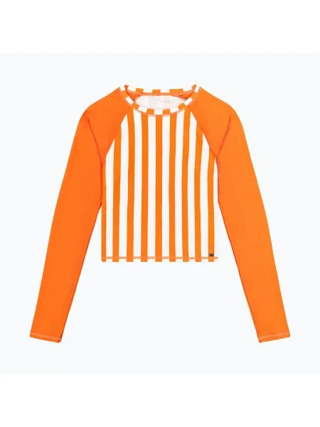 Olcsóbban. Női hosszú ujjú felső úszáshoz Picture Pearling L/S lines orange. Méret: XS narancsszínű
