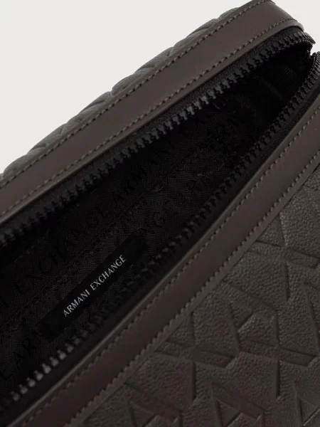 Кожаная сумка Armani Exchange