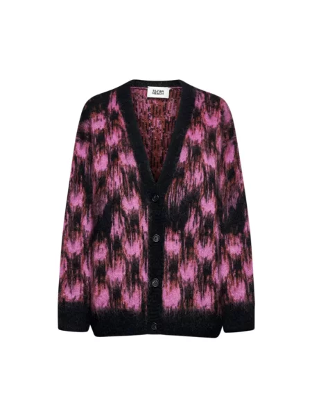 Wielobarwność kardigan Silvian Heach wełniany